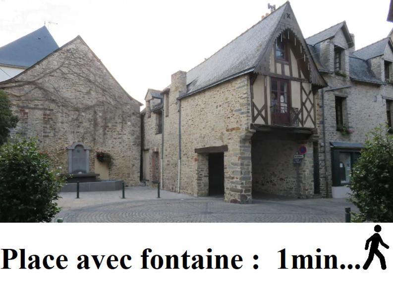 Voyage De Lumiere - Dormir Comme A La Maison - Châteaubriant Exterior foto